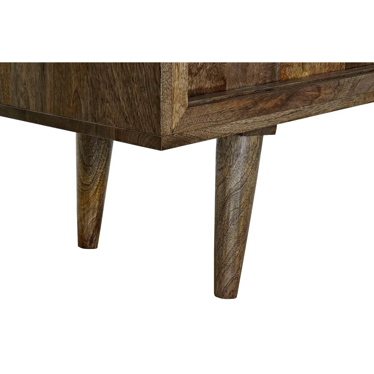 Massives Sideboard aus Mangoholz – 4 Schubladen & 4 Fächer, 160 cm Bigbuy