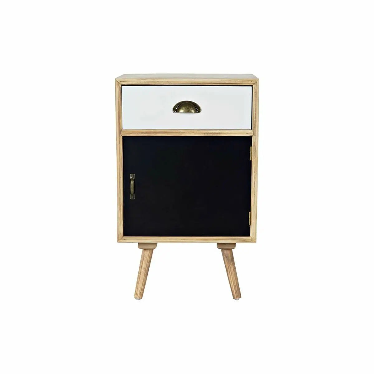 Moderner Nachttisch – DKD Home Decor MDF-Holz in Weiß & Navy Blau Bigbuy