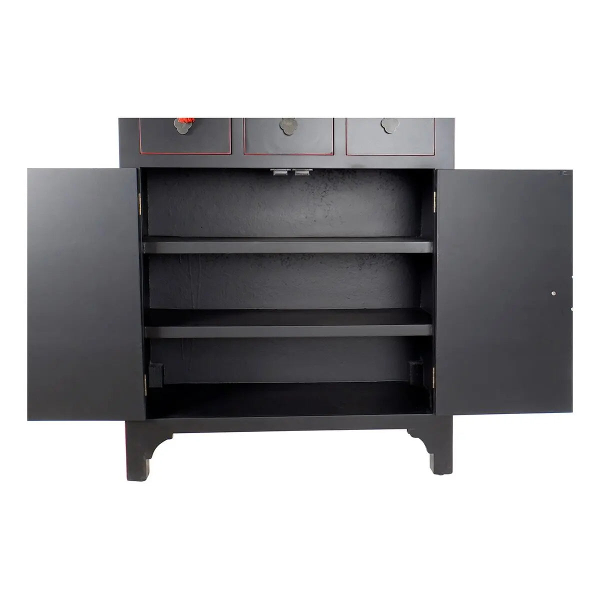 Orientalische Kommode aus Tannenholz & MDF  6 Schubladen, 2 Türen Bigbuy