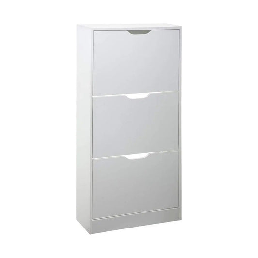 Schuhregal 5five Simply Smart – Weiß, Holz (115 x 60 x 24 cm) Bigbuy
