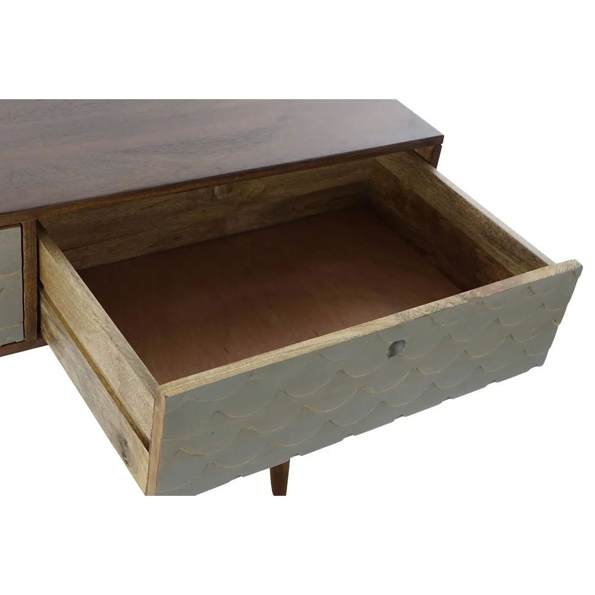 Sideboard/Beistelltisch DKD Home Decor – Mango-Holz, Grau, 120 cm Bigbuy