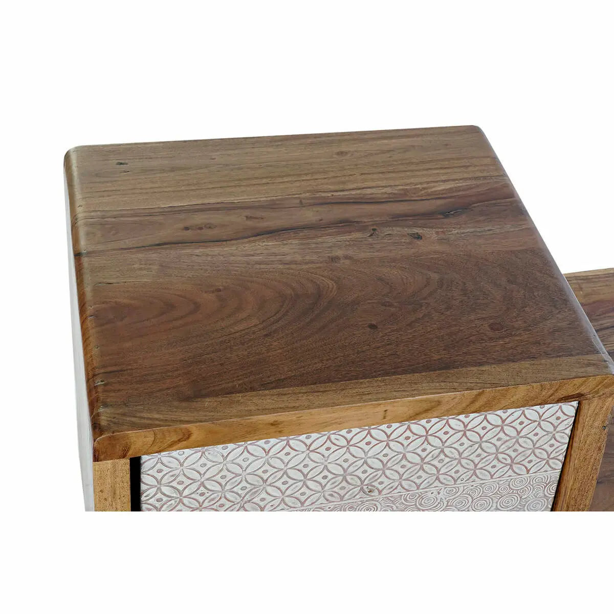 TV-Lowboard aus Akazienholz & Metall – 125 cm Bigbuy