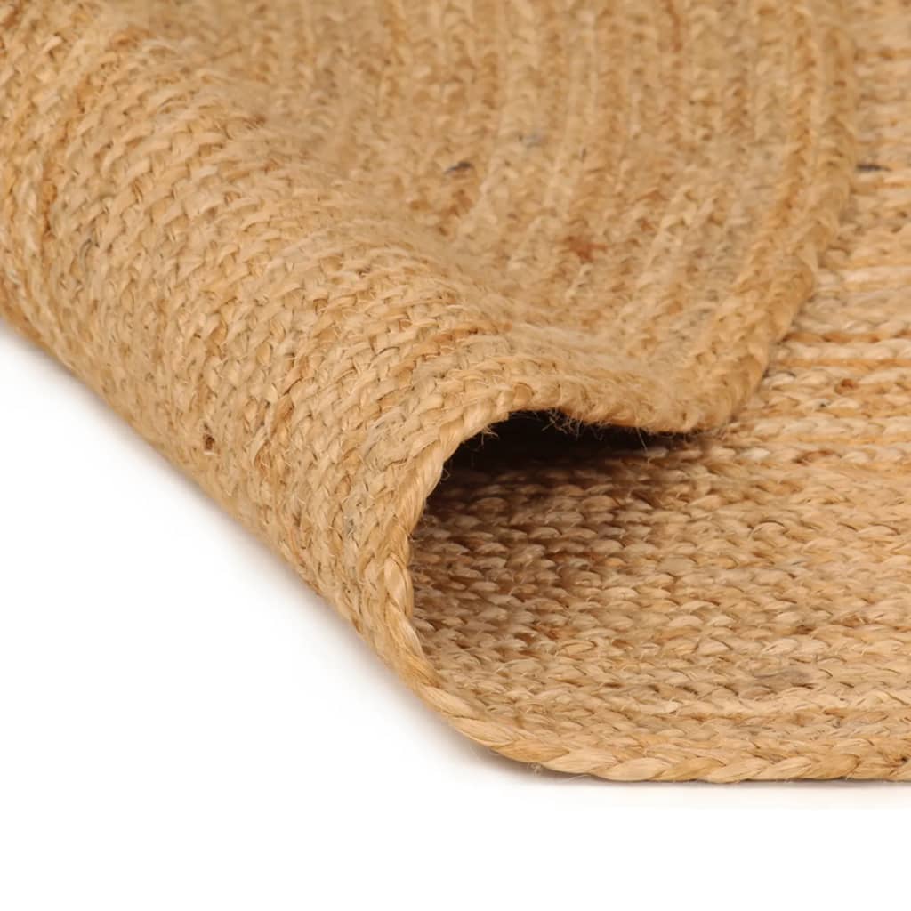 Teppich Jute Geflochten Rund