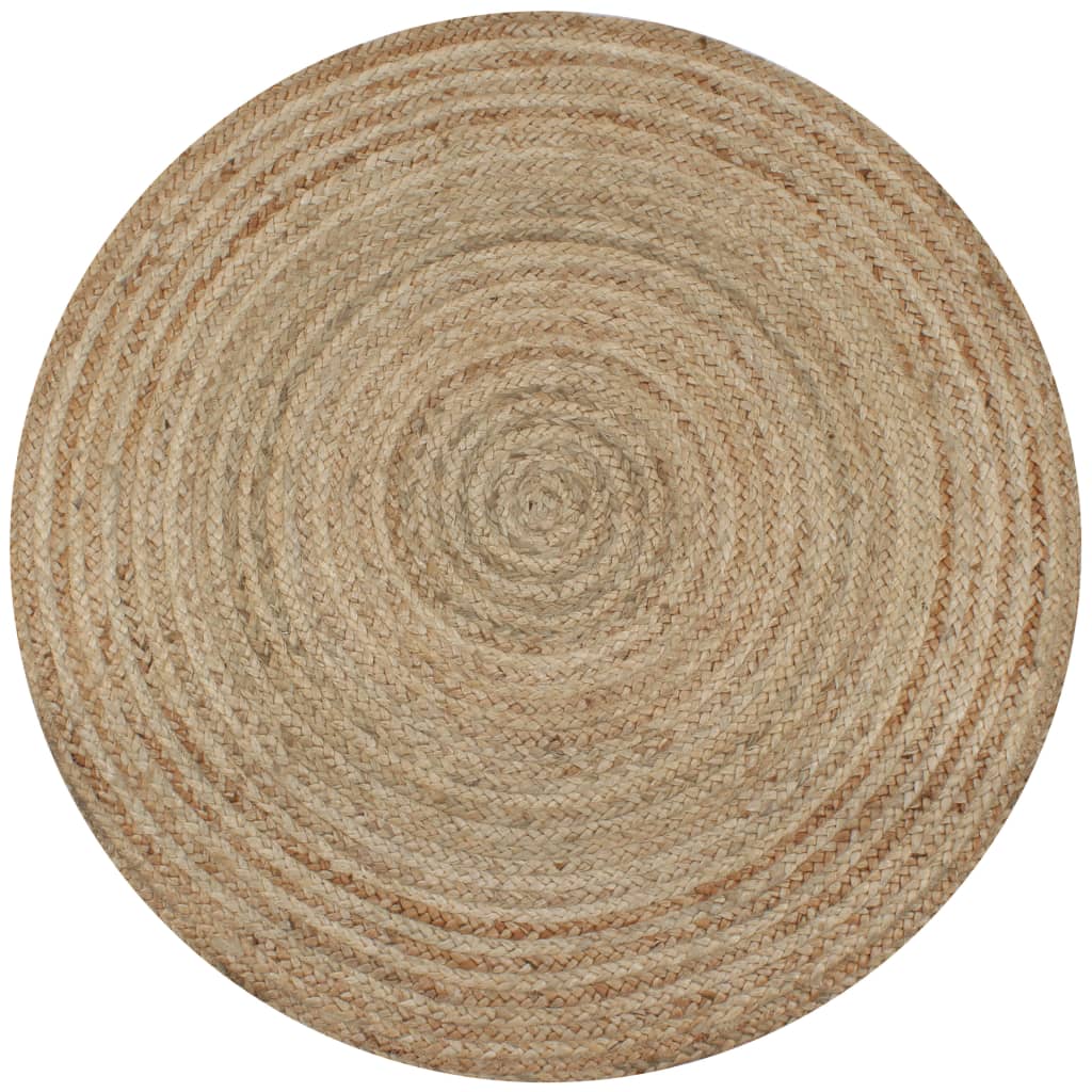 Teppich Jute Geflochten Rund