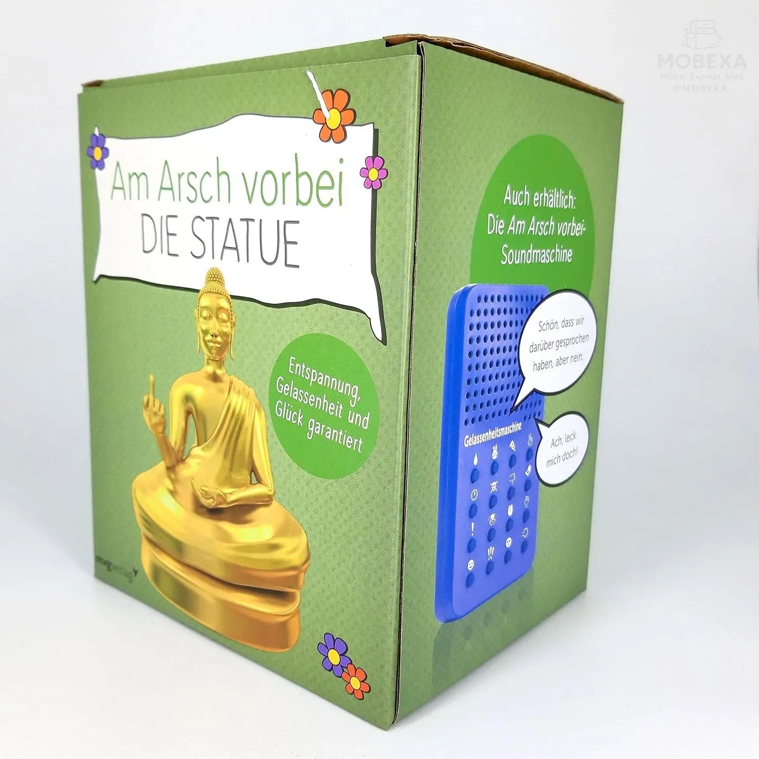 mvg Verlag Am Arsch vorbei – die Statue: Das perfekte Geschenk für Geburtstag, Weihnachten oder zwischendurch. Die Statue zum SPIEGEL-Bestseller MOBEXA