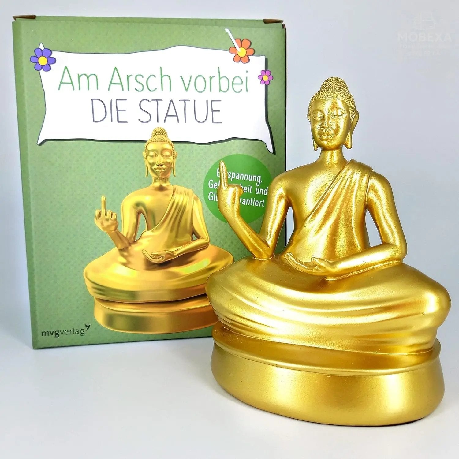 mvg Verlag Am Arsch vorbei – die Statue: Das perfekte Geschenk für Geburtstag, Weihnachten oder zwischendurch. Die Statue zum SPIEGEL-Bestseller MOBEXA